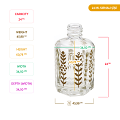 24 ML SIRMALI ŞİŞE
