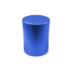 BLUE CYLINDER