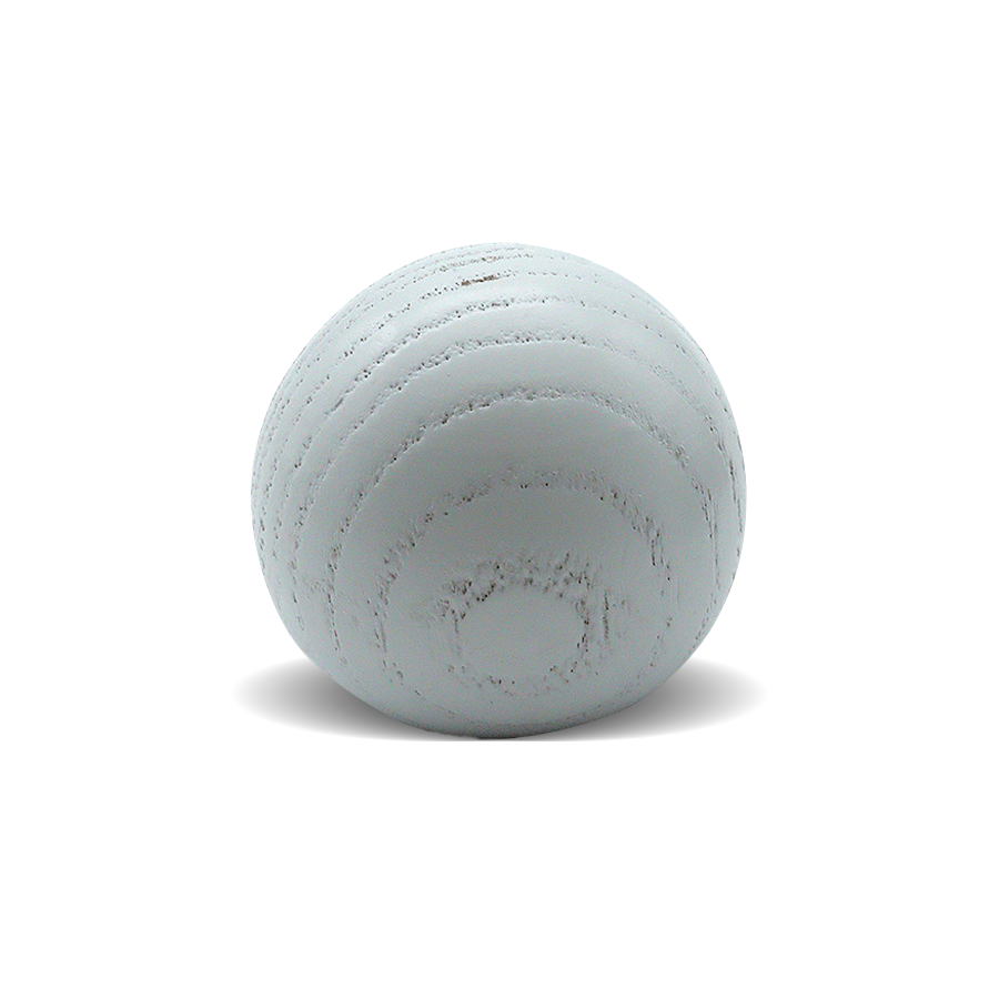 WHITE WOODENBALL